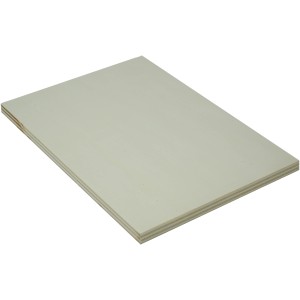 Pappel Sperrholz-Platte, 252x185x1,2cm, ideal für Möbelbau & Bastelarbeiten.
