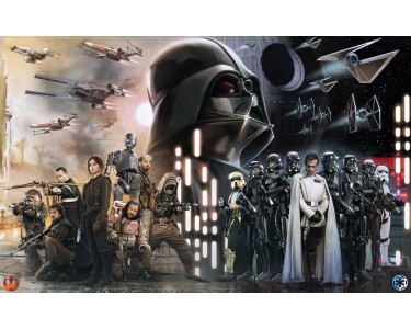 Komar Fototapete Vlies Star Wars Collage 400 x 250 cm kaufen bei OBI