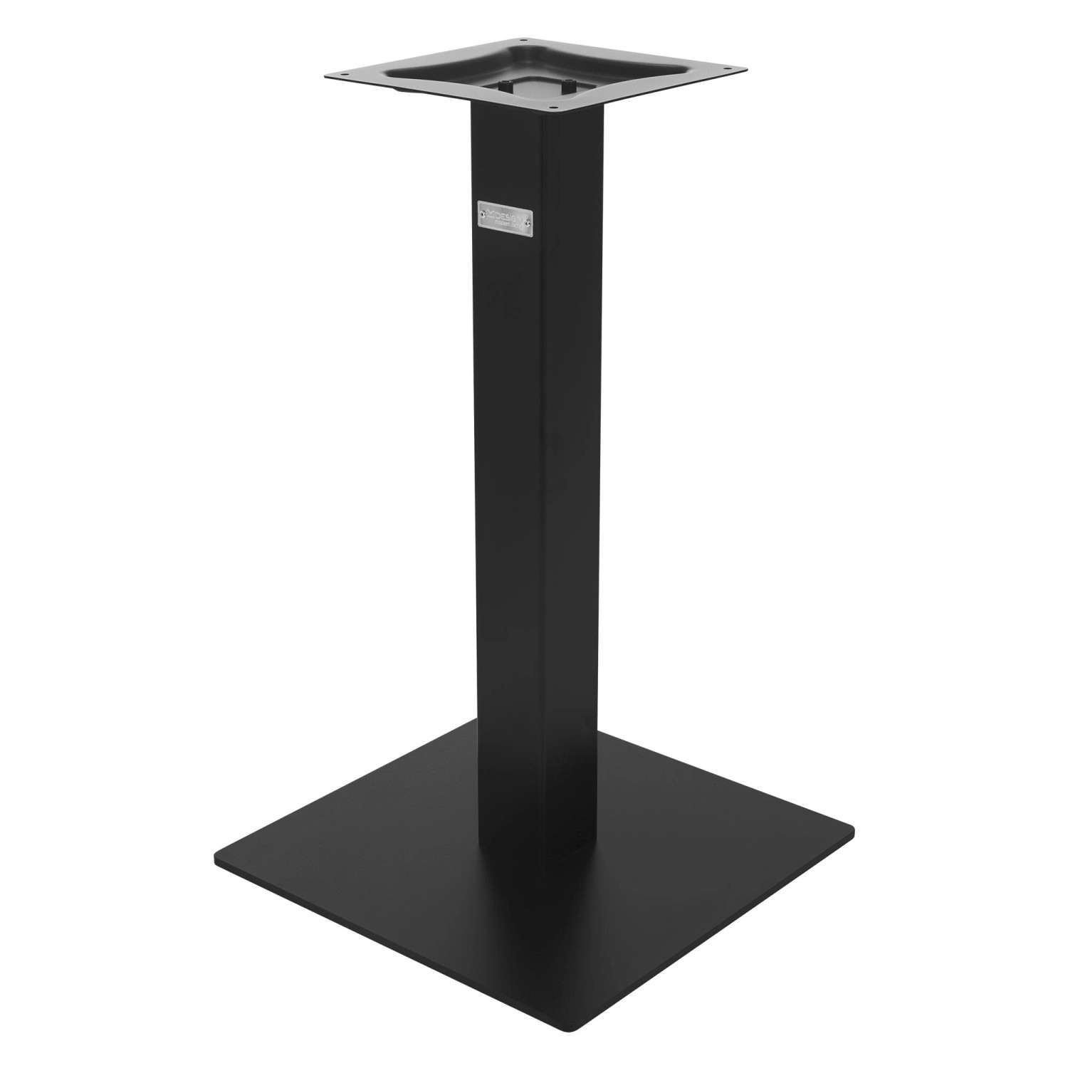 ML-Design Tischgestell Single Schwarz Höhe 72cm aus Pulverbeschichteteter S günstig online kaufen