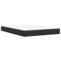 vidaXL Boxspringbett Matratze, 140x190 cm, schwarz/weiß. Bett für erholsamen Schlaf.