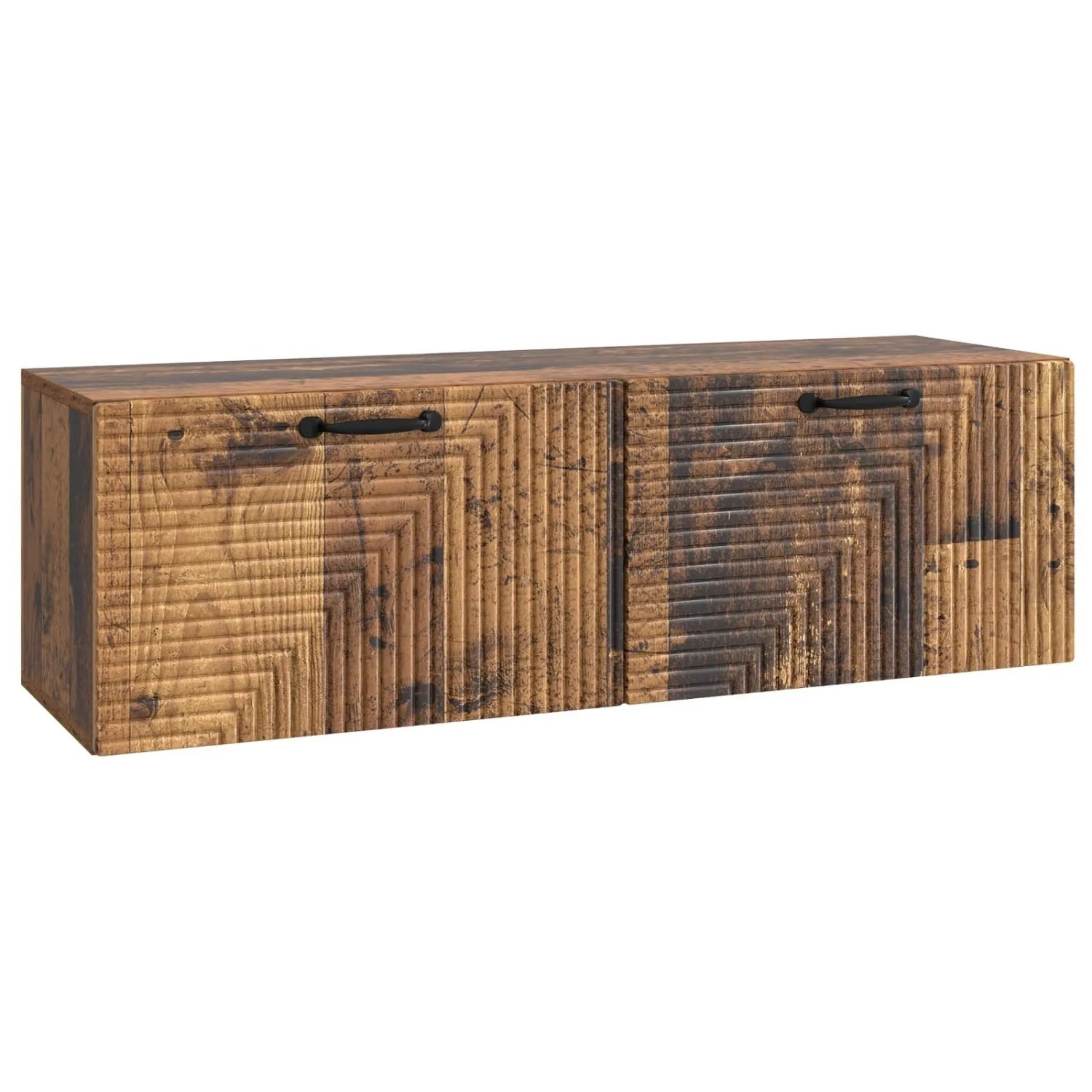 vidaXL Wandmontierter TV-Schrank Altholz 98 x 31 x 30 cm Holzwerkstoff 898733