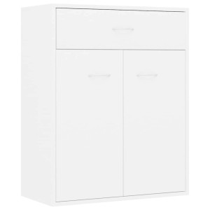 vidaXL Sideboard Weiß 60x30x75 cm Holzwerkstoff 800711