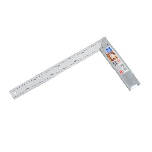 LUX Winkel mit Zunge 400 mm Comfort, ein Prüfwerkzeug zum Messen und Anzeichnen von Winkeln.