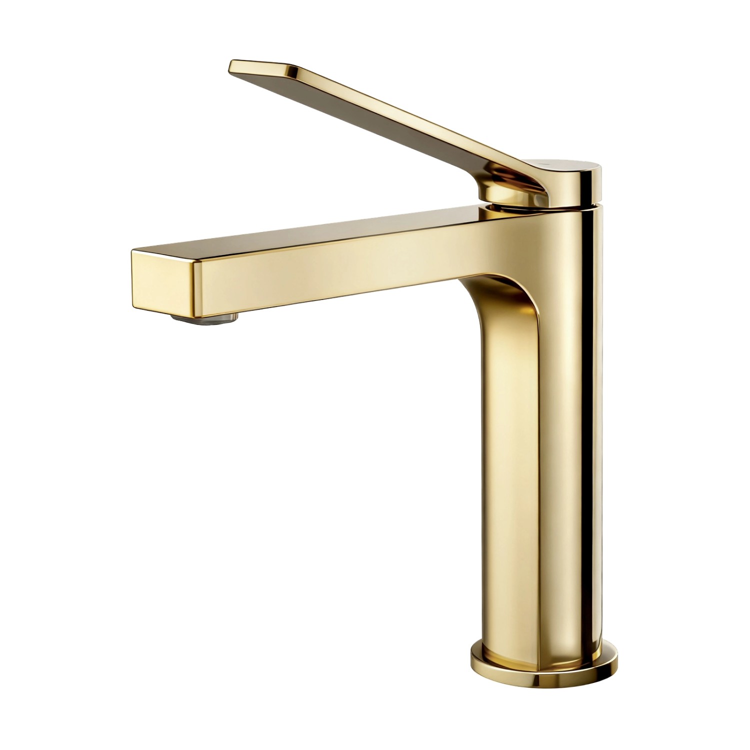 Emke Wasserhahn Waschbeckenarmaturen 195 x 173 x 46 mm Champagnergold Misch günstig online kaufen