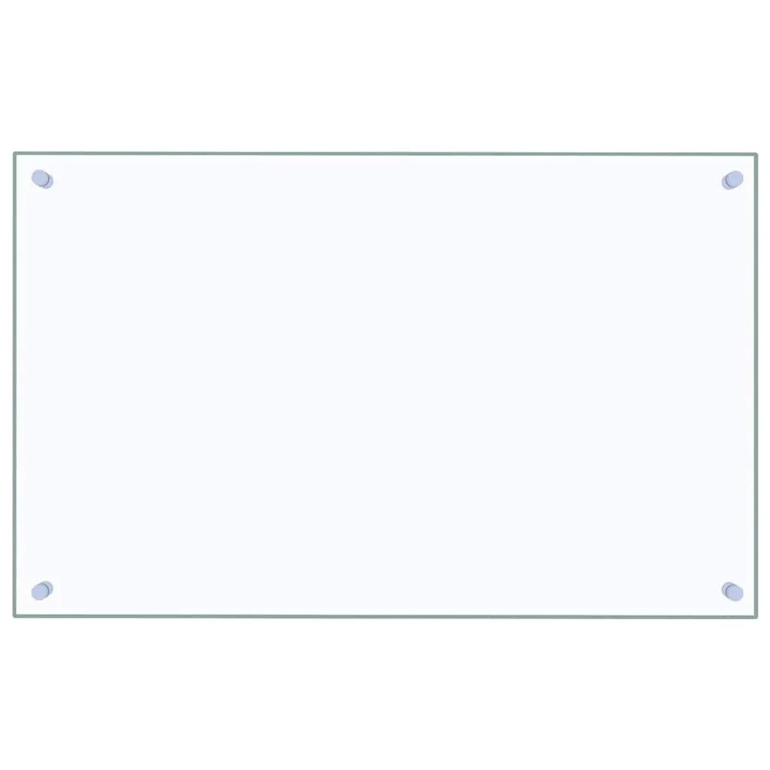 Thumbnail - vidaXL Küchenrückwand Transparent 80×50 cm Hartglas 249470