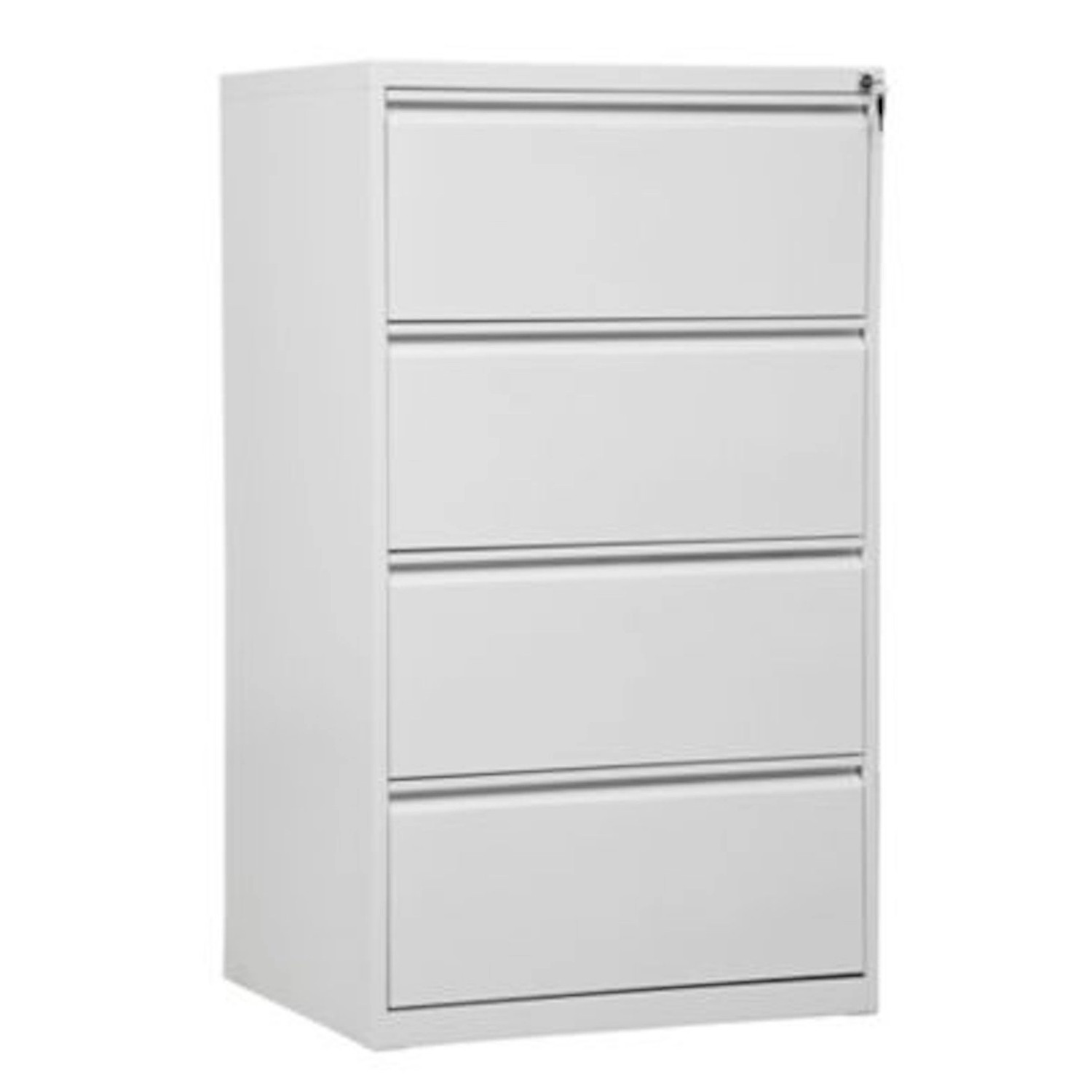 PROREGAL® Aktenschrank Hängeregistraturschrank Mare, HxBxT 132x76x62cm, Wei günstig online kaufen