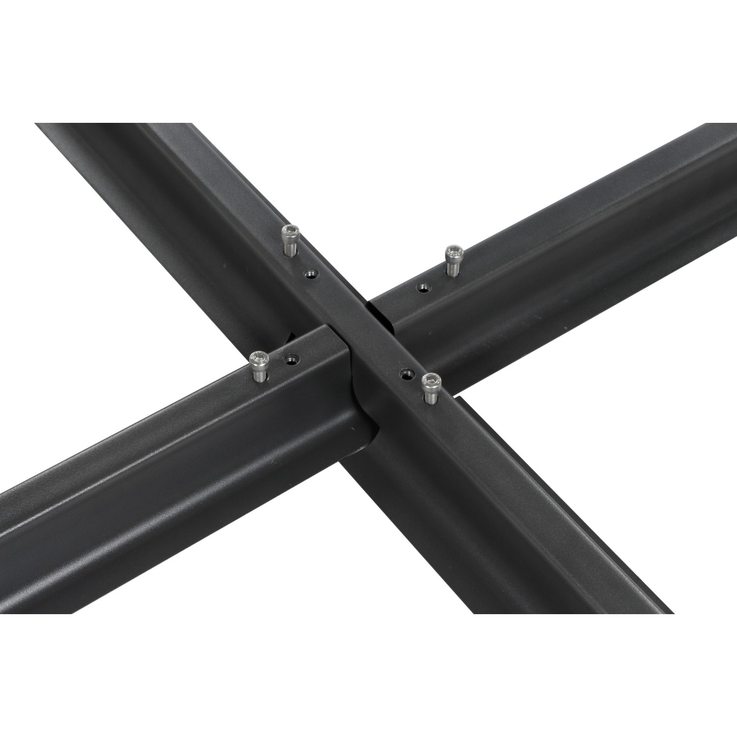 Siena Garden Stahlkreuz für Schirme, pulverbeschichtet, zur Beschwerung mit Platten.