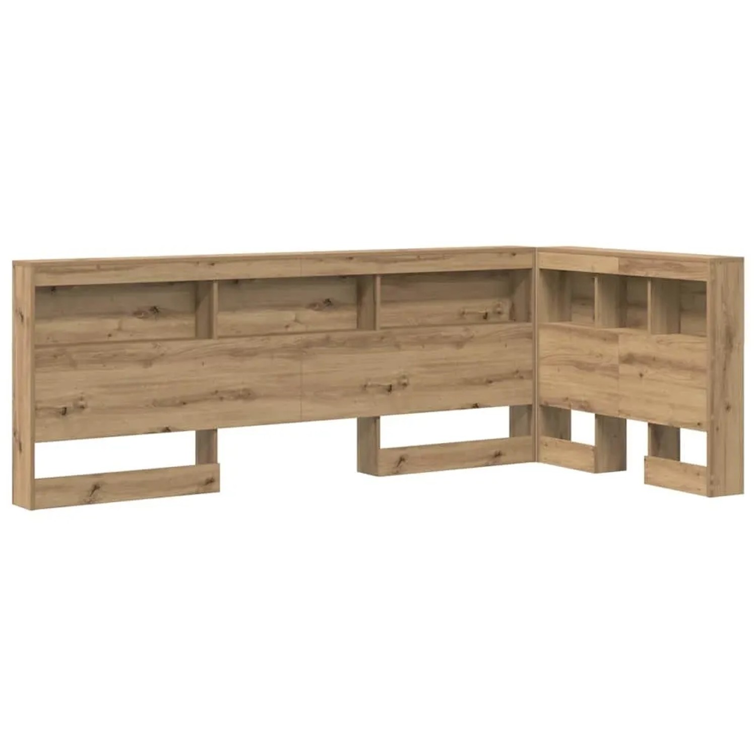 vidaXL Aufbewahrungskopfteil Artisan-Eiche 80 cm Holzwerkstoff 3335452