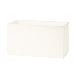 Rechteckiger Orion Lightstyle Lampenschirm, 32x16x18 cm, creme, aus Textil.