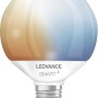 Ledvance Smart+ Globe Leuchtmittel, E27, 14W, klare Globe-Form, tunable white und RGB.