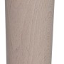 Möbelfuß aus Buche, rund, 400 mm hoch. Ideal für individuelle Möbelgestaltung.