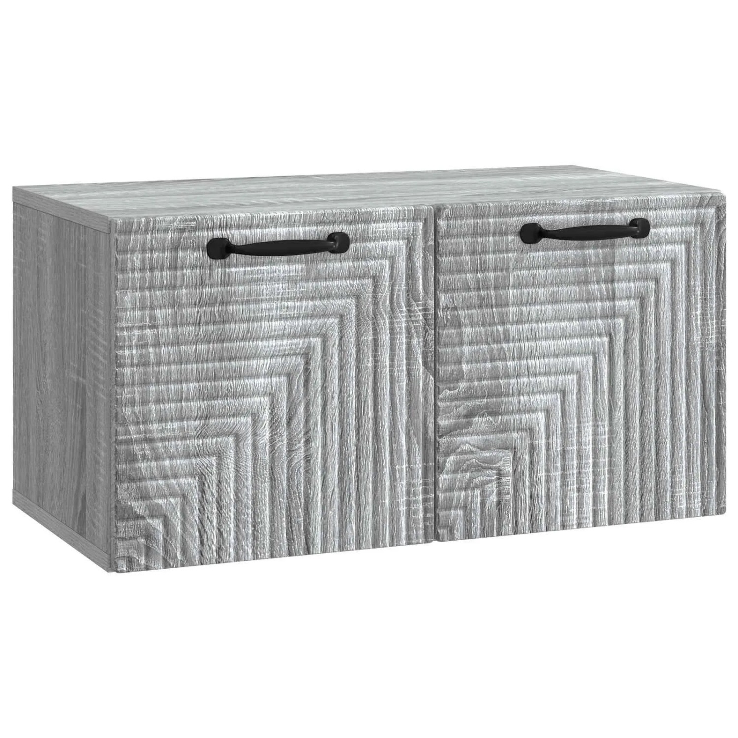 vidaXL Wandmontierter TV-Schrank Graues Sonoma 59,5 x 31 x 30 cm 898711
