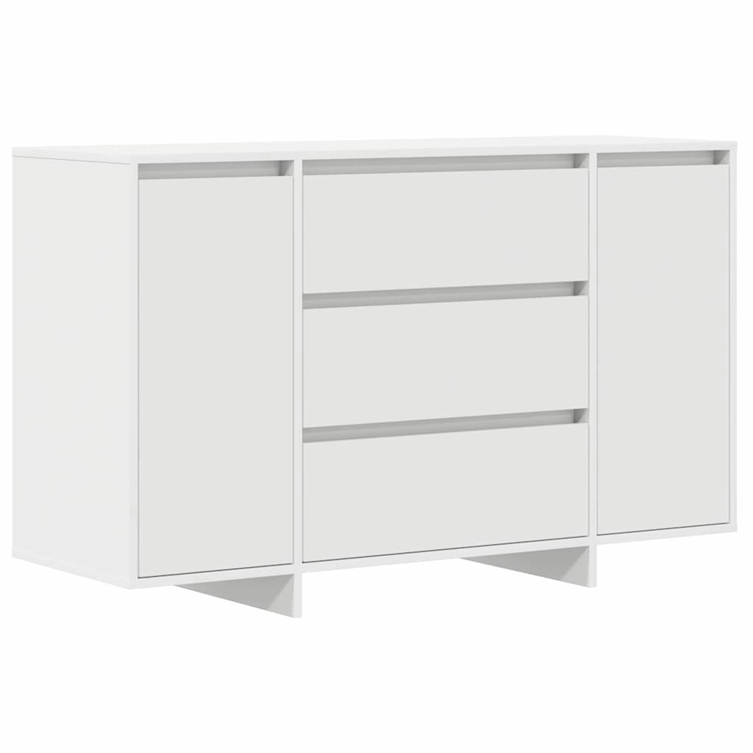vidaXL Sideboard mit Schubladen Weiß 120 x 41 x 75 cm Holzwerkstoff 3333906 günstig online kaufen