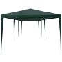 Grünes vidaXL Partyzelt 3x9 m aus PE, ideal für Gartenpartys und als Sonnenschutz.