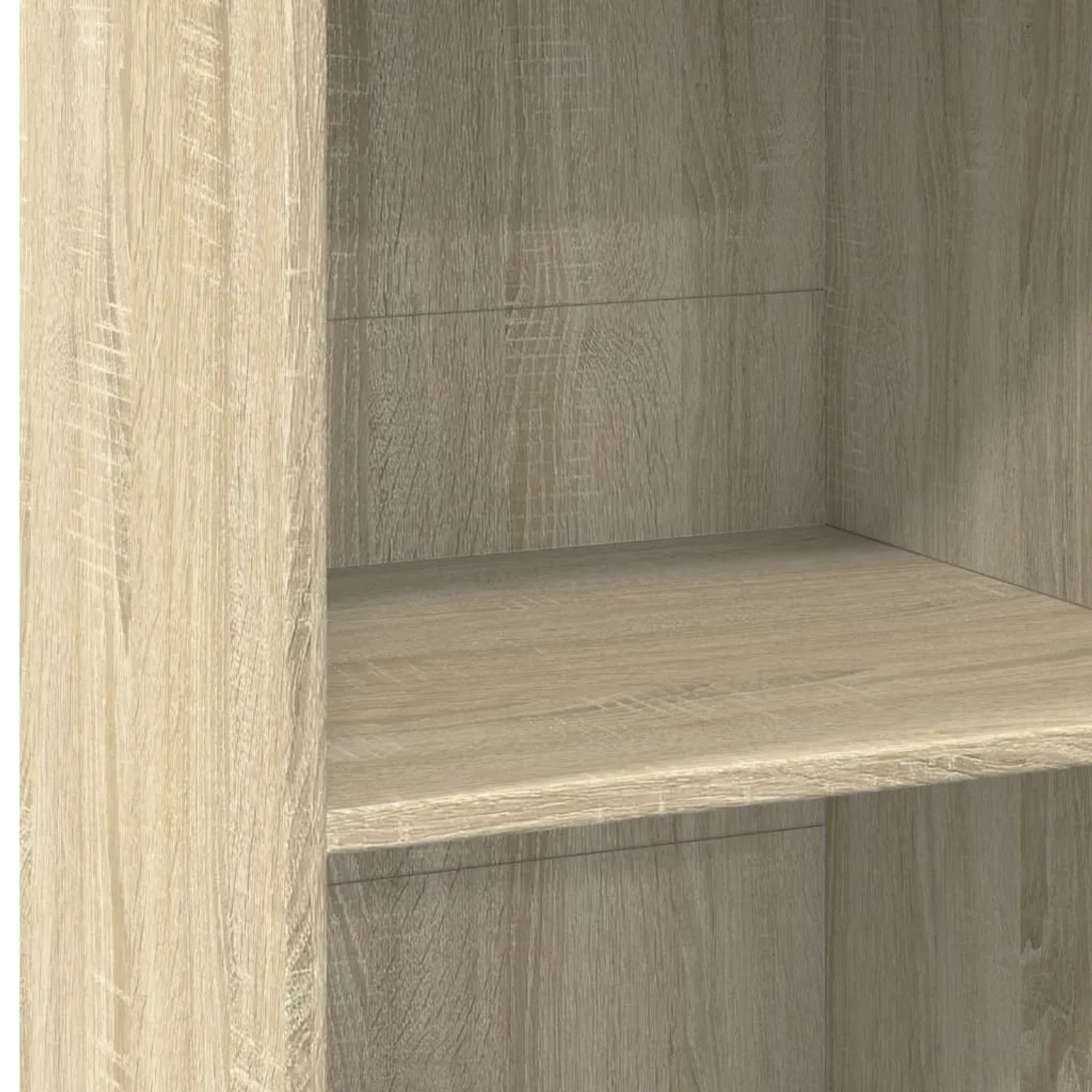 Detailansicht: vidaXL Highboard Sonoma-Eiche, Holzwerkstoff, Kommode/Sideboard.