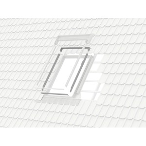 Velux Eindeckrahmen Anpassungs-Set ELX FK06 für Dachfenster 66x118 cm zum Austausch älterer Fenster.