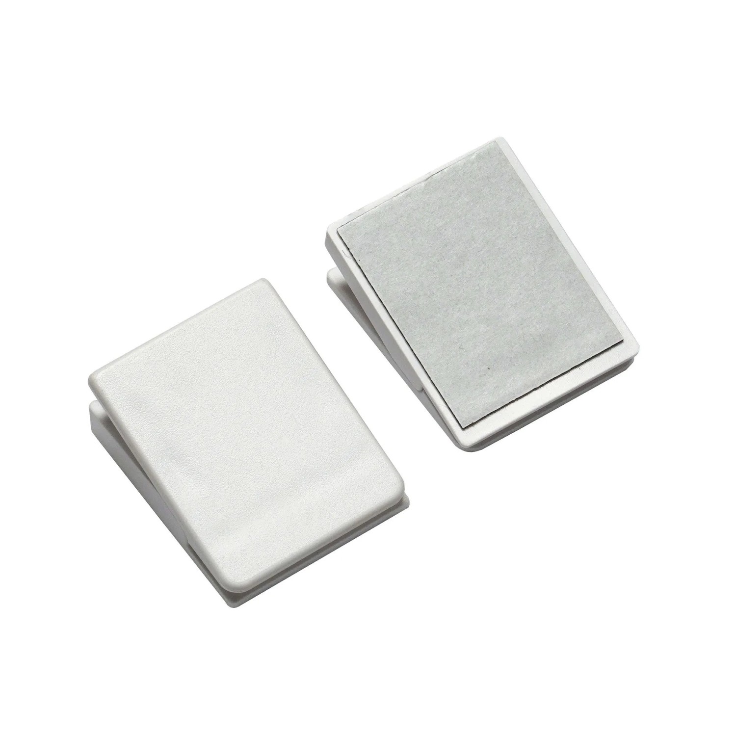 Gardinia Klebeklammer Weiß 2 Stück