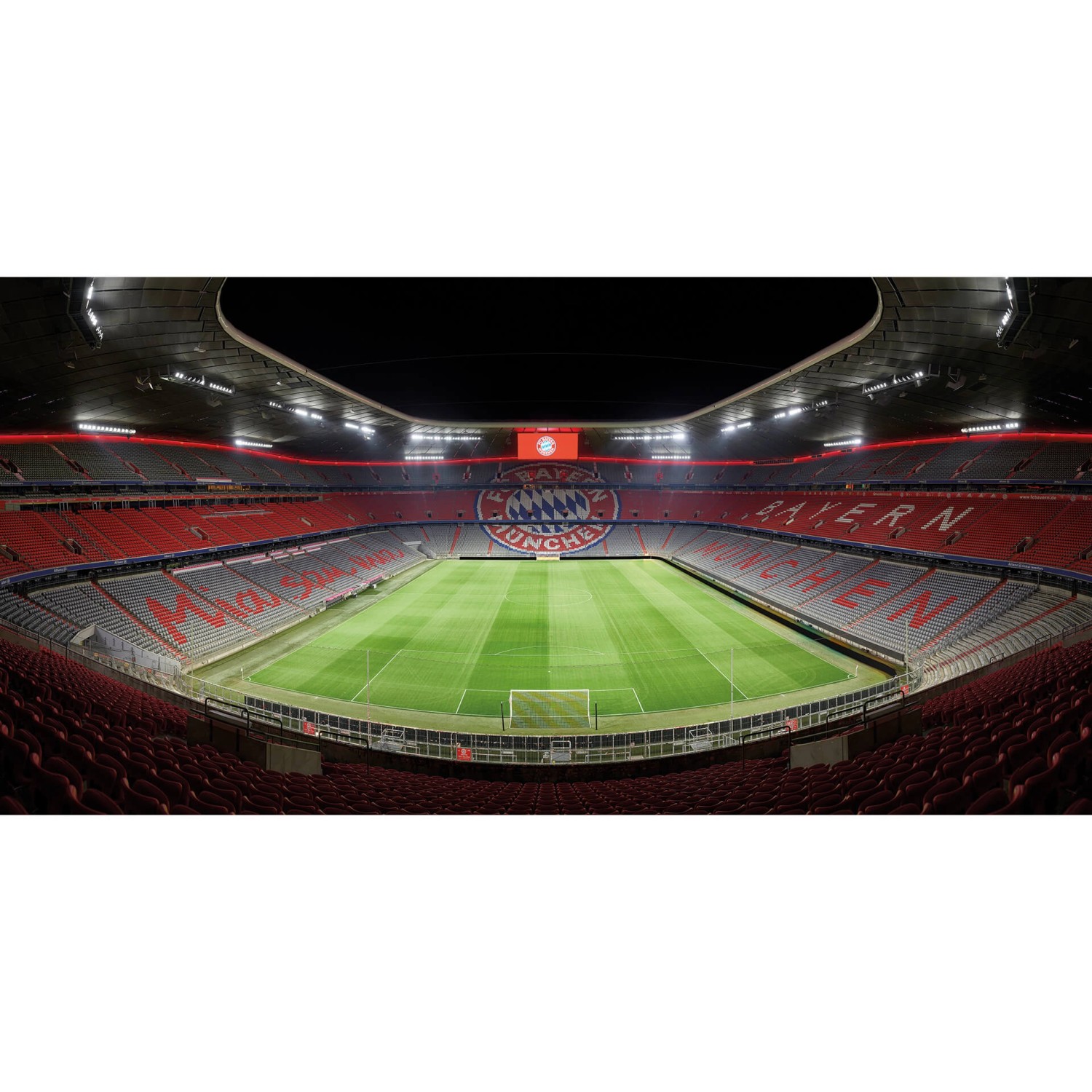 Erfurt Fototapete Vlies FC Bayern Choreo 528 cm x 260 cm