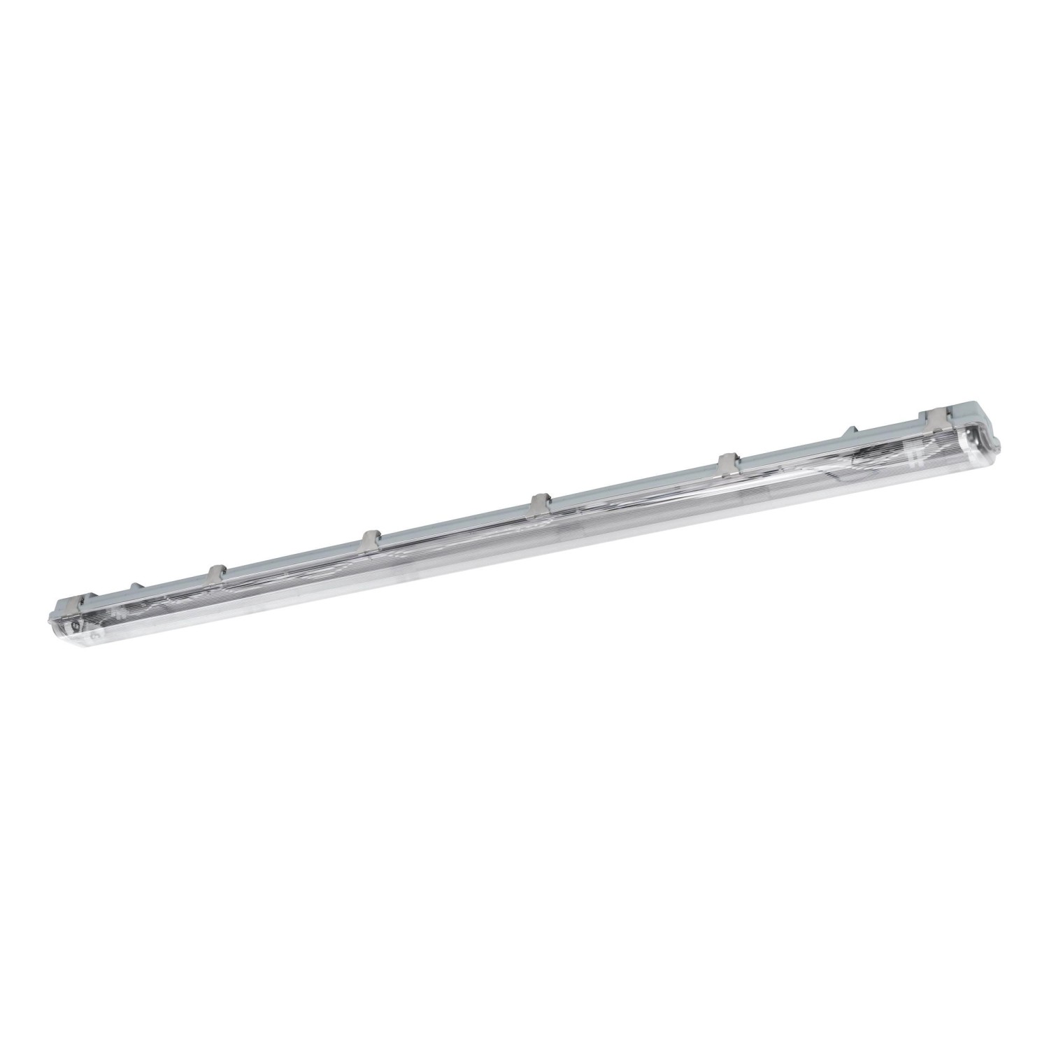 Eglo LED-Wannenleuchte Expert Basic Plus 2-flammig 156 cm Grau