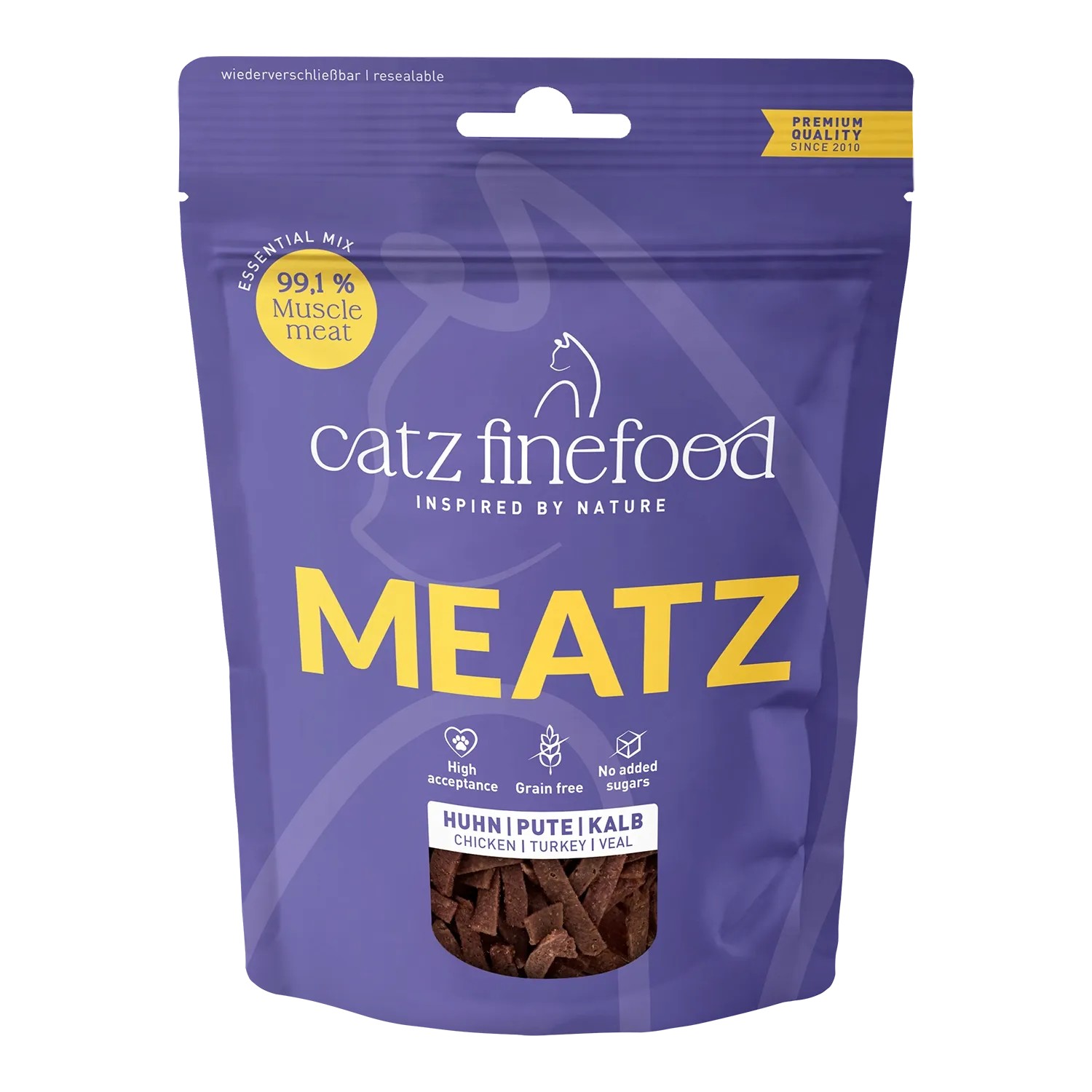 Catz Finefood Katzenleckerlies & Katzensnacks Meatz Essential Mix 45 g