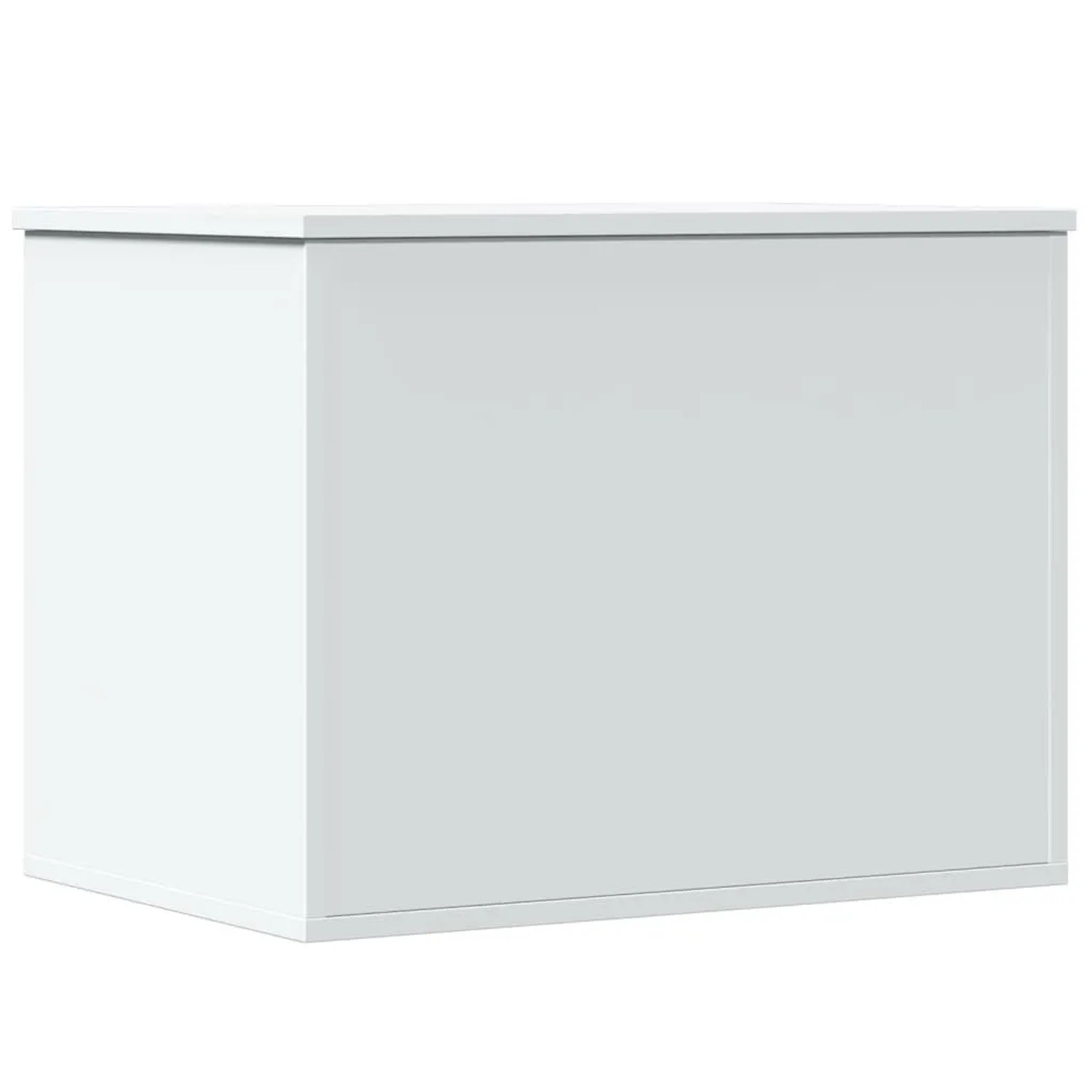 vidaXL Truhe Weiß 60x42x46 cm Holzwerkstoff 840653