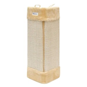 Beiger Sisal Kantenschutz M von eyepower für Innen- und Außenecken, 55x27 cm.