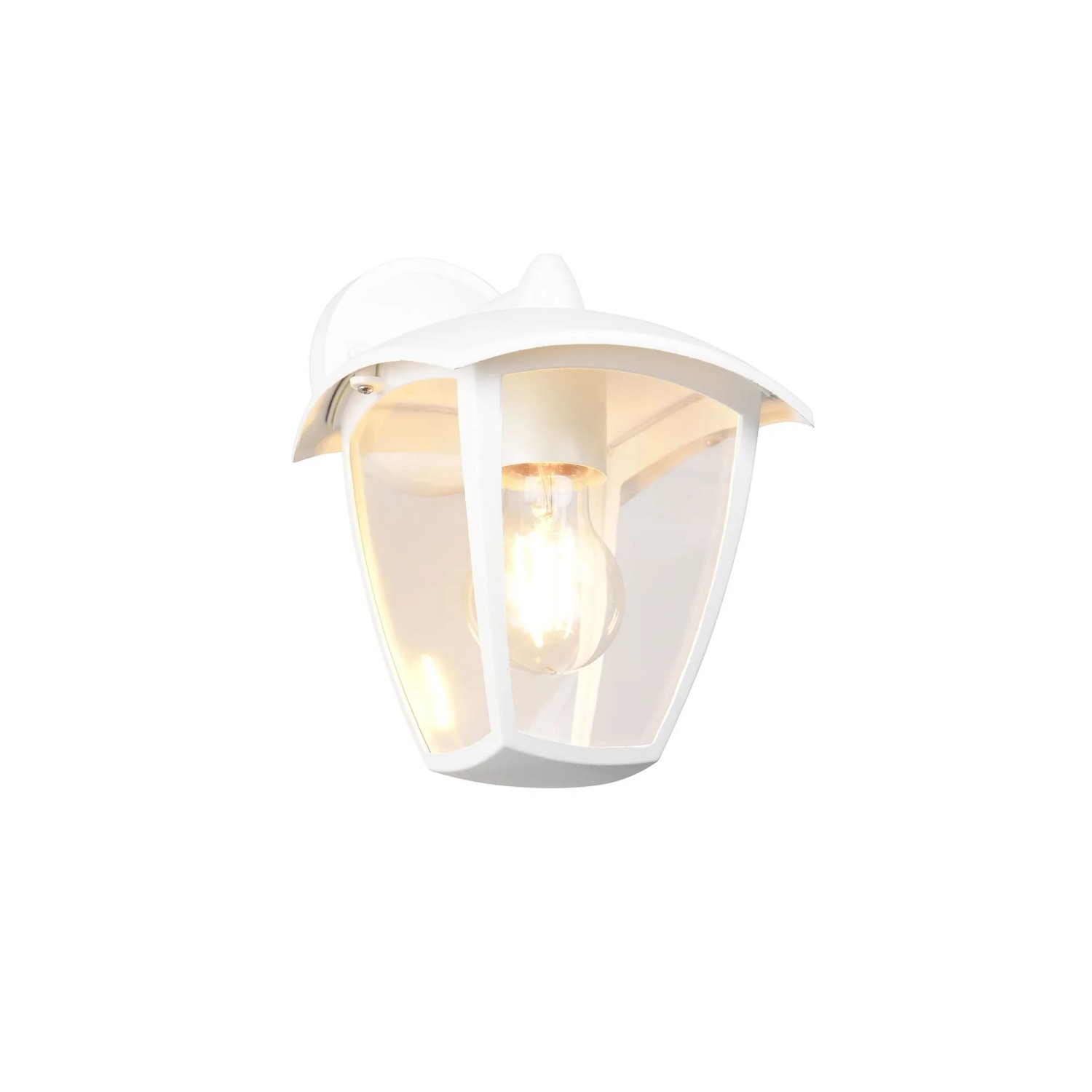 Trio LED-Laterne Venta Weiß Matt 17 cm x 24 cm x 20 cm