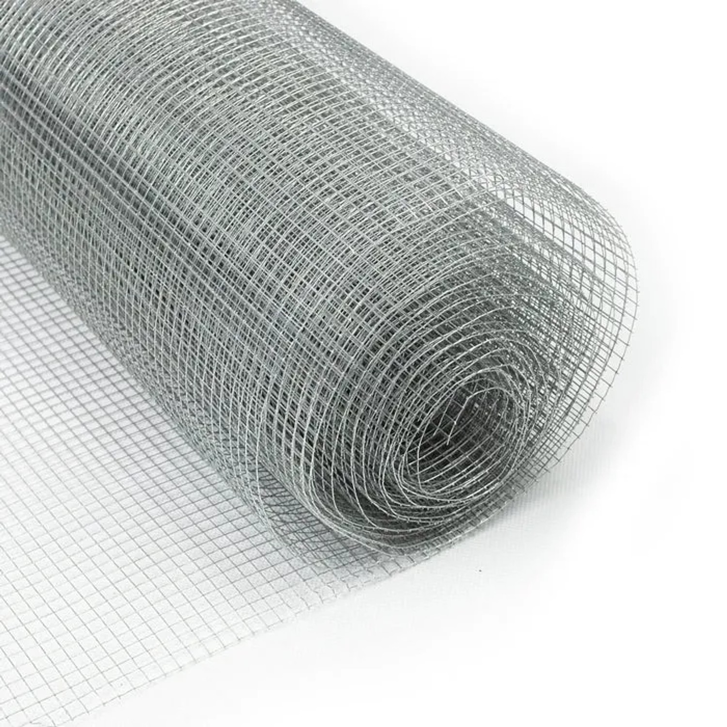 KARAT Drahtgitter feinmaschig Maschenweite 6,3 mm Volierendraht verzinkt 1 x 5 m