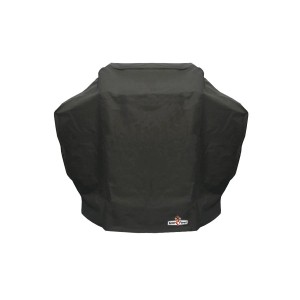 Schwarze Grillfürst Abdeckhaube für Gasgrills, passend für Monarch, Videro, Triton und Rogue Modelle.