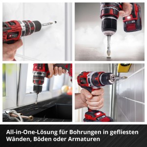 Einhell Fliesenbohrer-Set HM S-Case 10-teilig