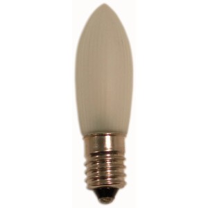 LED-Birne E10, warmweiß, für Innen-Lichterketten, Schraubgewinde