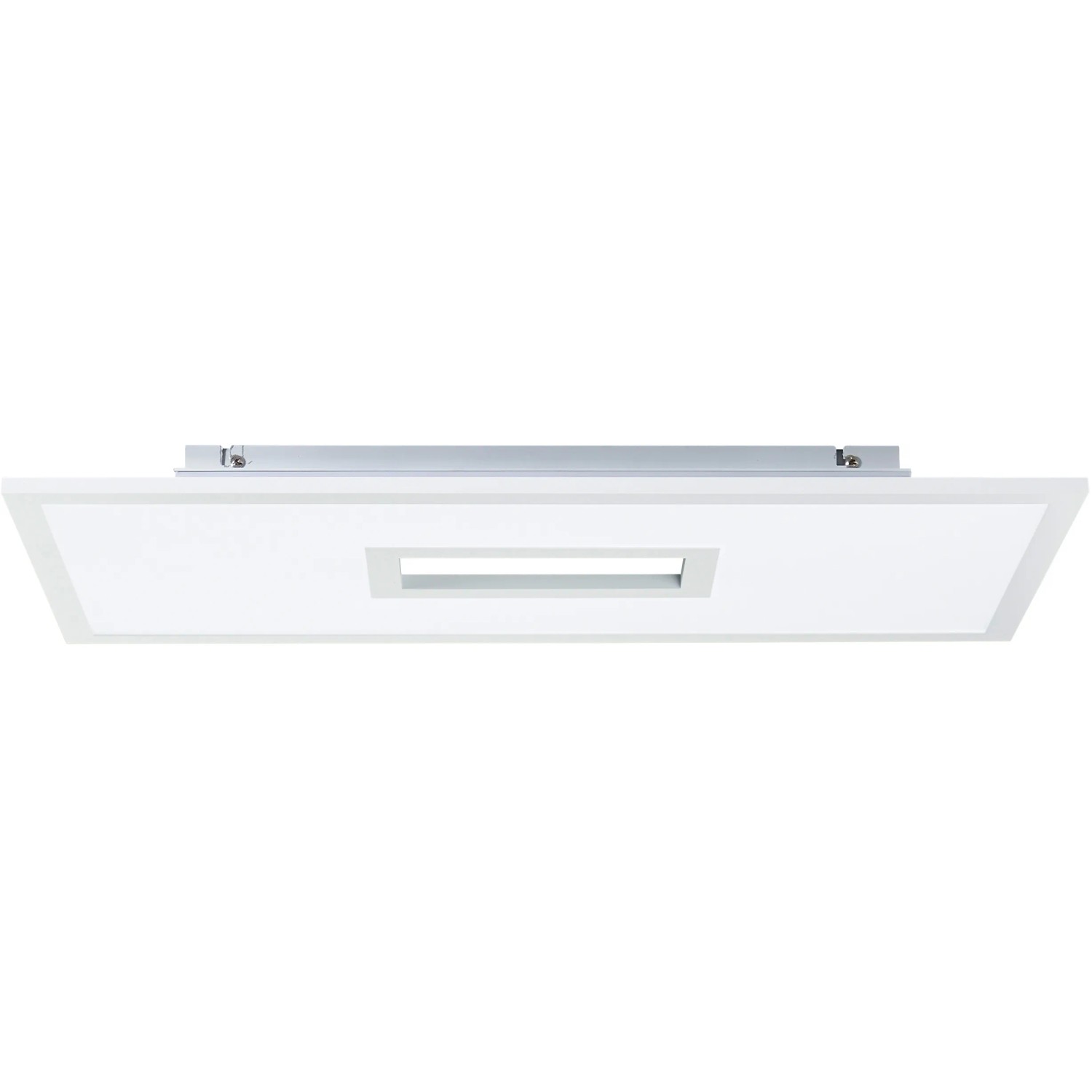 Rechteckige, weiße LED-Deckenleuchte Movida 60x30 cm mit Fernbedienung und smarten Funktionen.