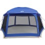 vidaXL Poolzelt mit Abnehmbarem Überzelt Netzwänden Azurblau 618x532cm 4100628_6