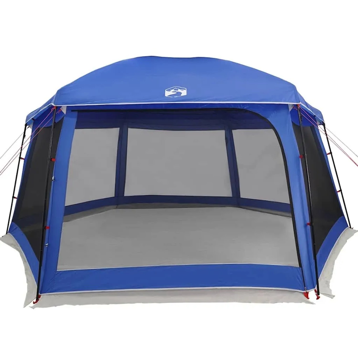 vidaXL Poolzelt mit Abnehmbarem Überzelt Netzwänden Azurblau 618x532cm 4100628_6