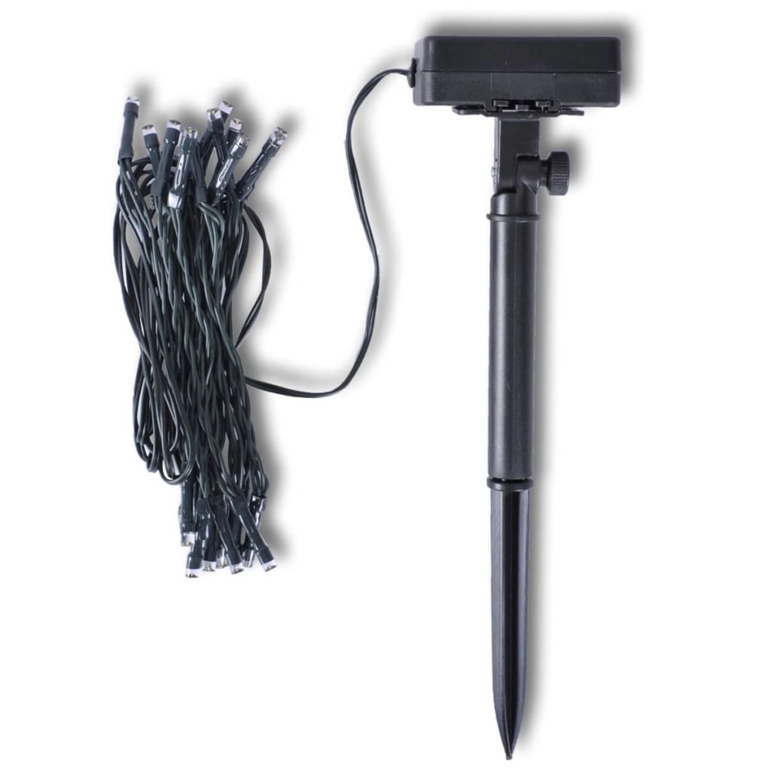 Thumbnail - vidaXL 2 x Solar Lichtkette 24 LED 3,8m Solarleuchte Leuchten Lichterkette 40873