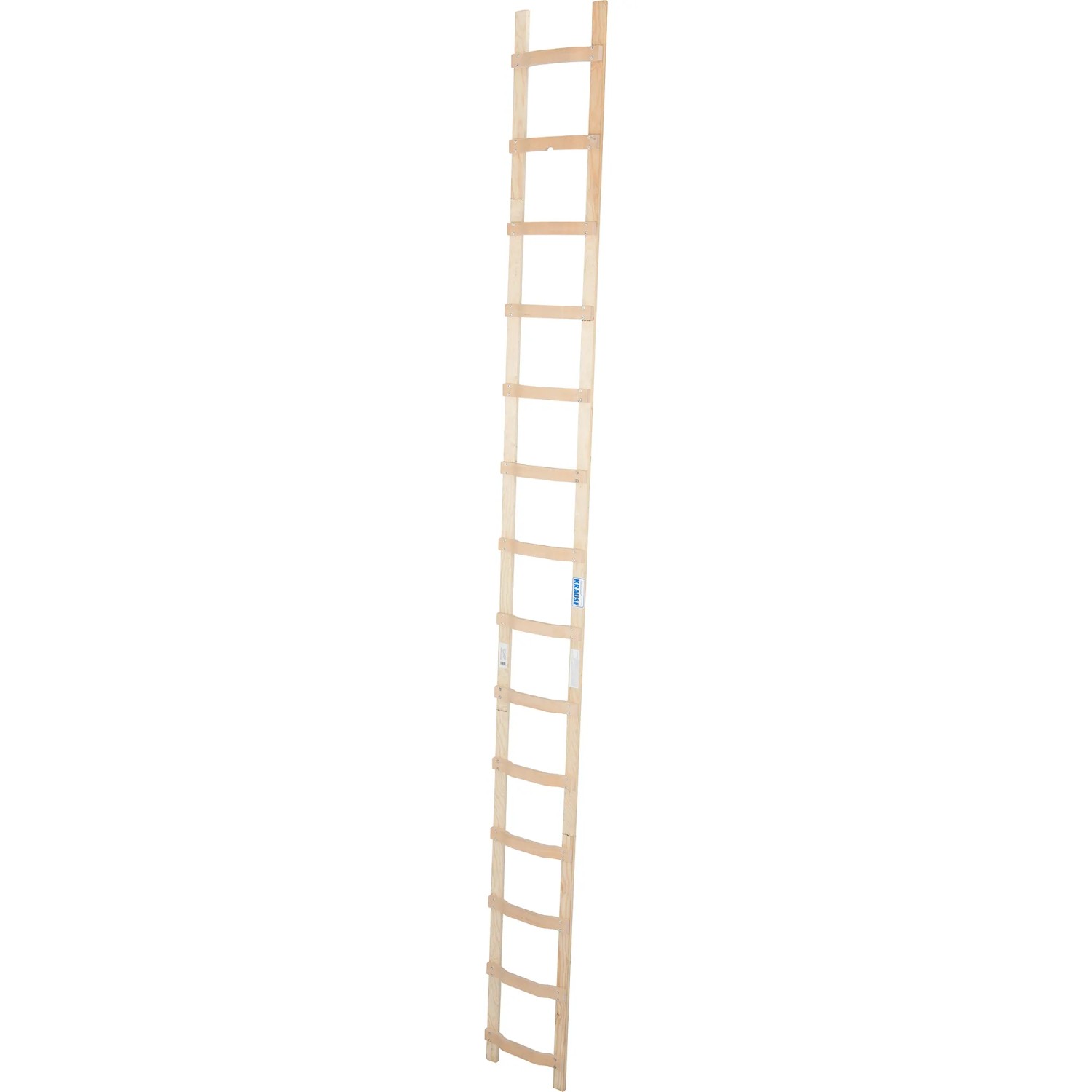 Krause Dachleiter 14 Sprossen 395 cm x 40 cm x 7 cm Holz