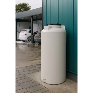 KMND 1000L Trinkwasser Wassertank Weiß