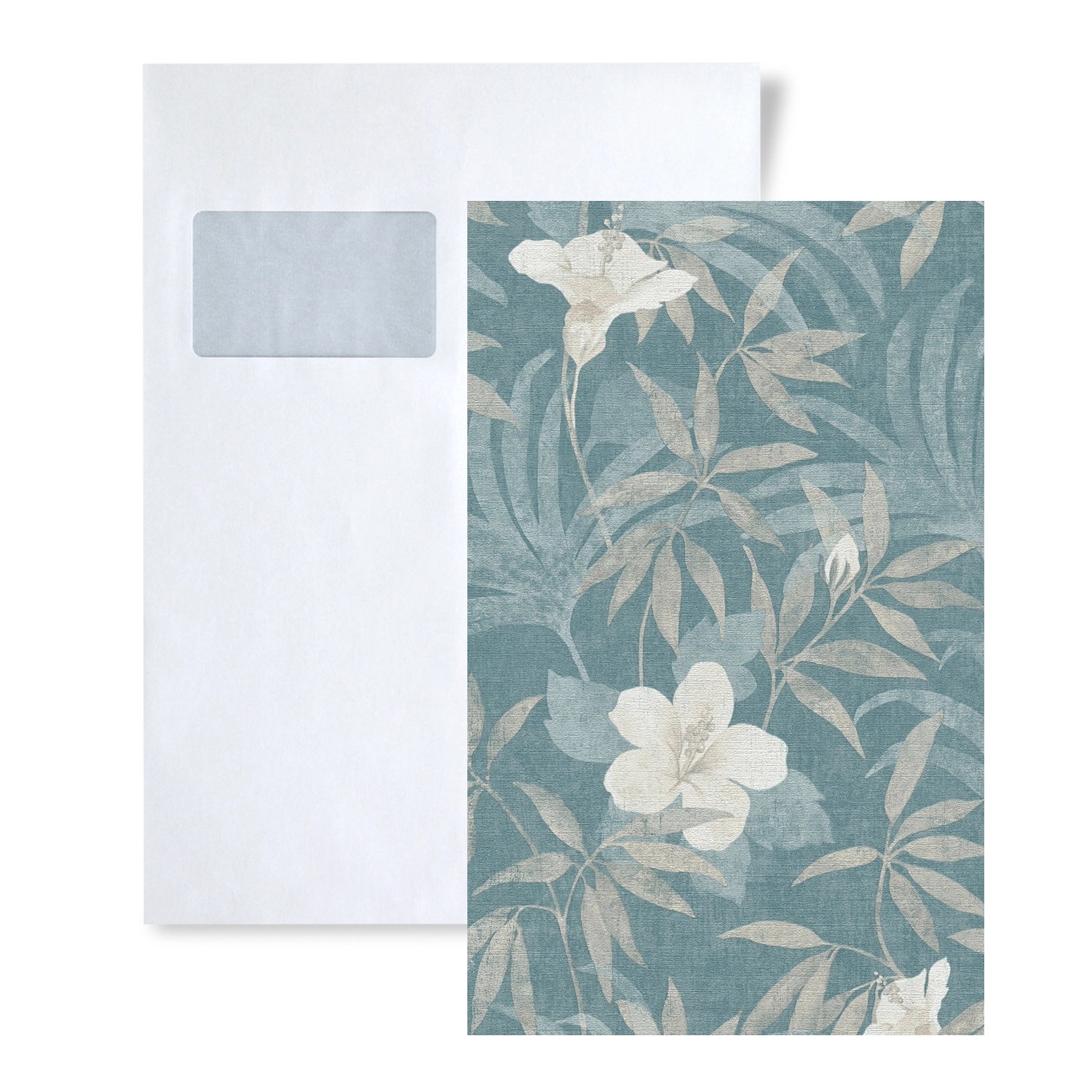 PROFHOME 1 MUSTERSTÜCK S-380285-GU DIN A4 MUSTER der Dschungel Tapete günstig online kaufen