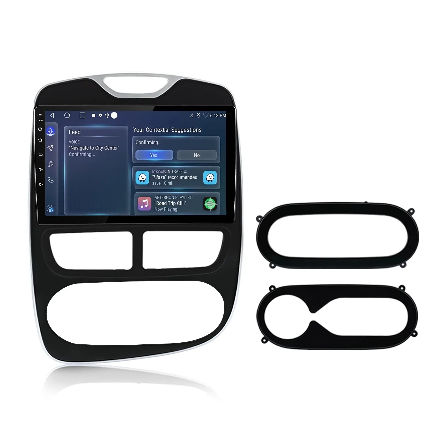 Image of Junsun 10 Zoll Autoradio Für Renault Clio 4 2012 To 2016