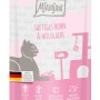 Mjamjam Katzen-Nassfutter Quetschie mit Huhn und Wildlachs, 125g Packung.