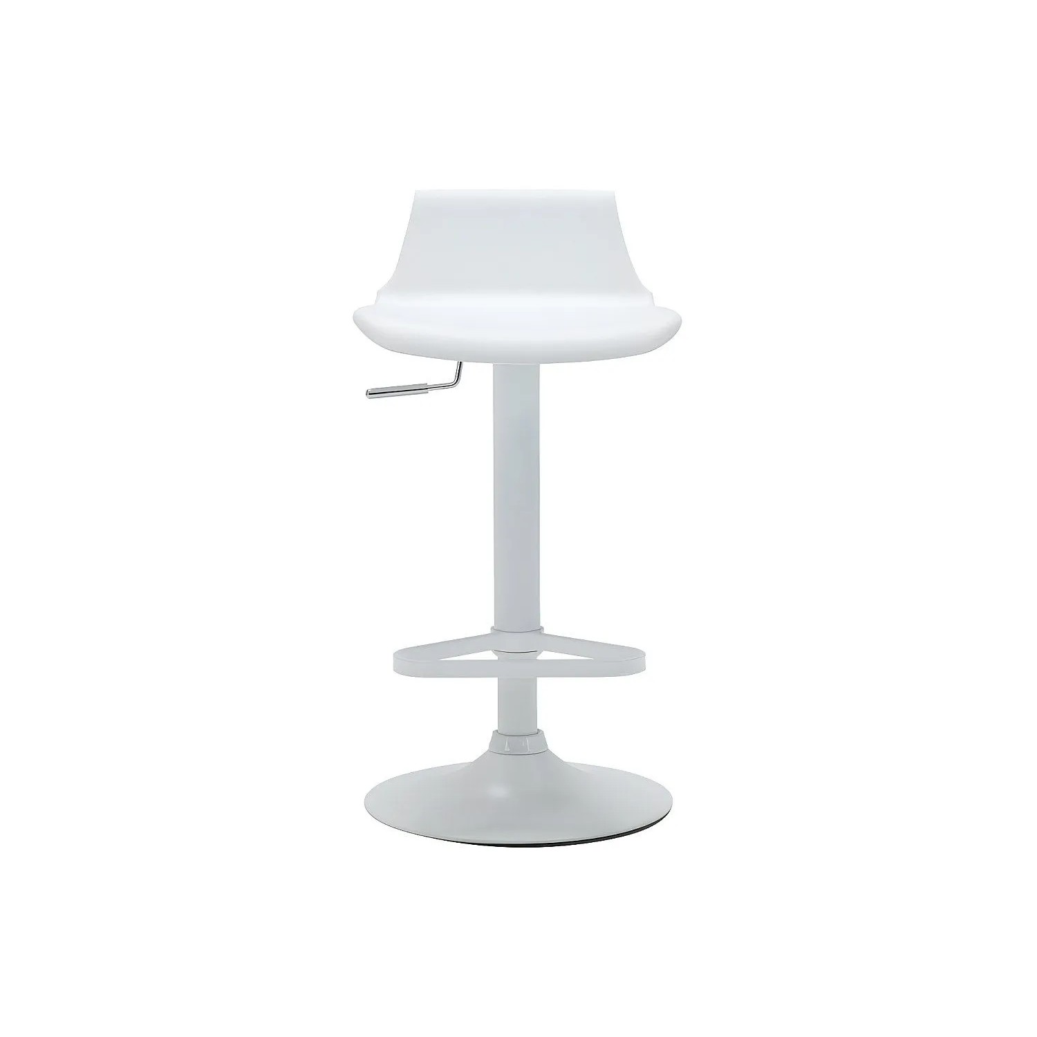 Vente-unique Barhocker Calas Weiß 45 cm