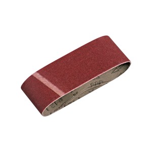 LUX Schleifband 75x457 mm, K120, für Bandschleifer, geeignet für Holz, Metall und Farbe.