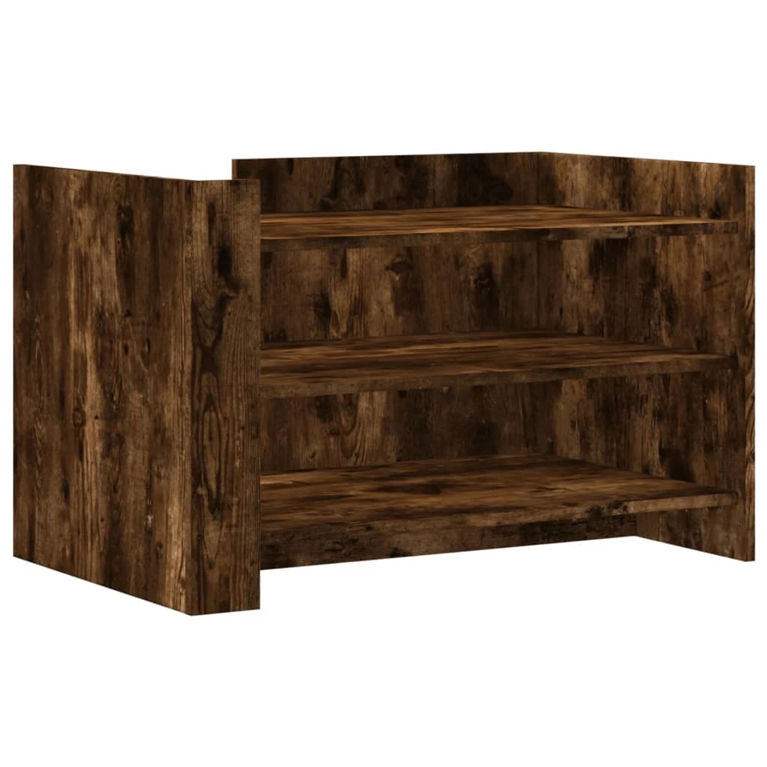 vidaXL Couchtisch Räuchereiche 80x50x50 cm Holzwerkstoff 848343 günstig online kaufen