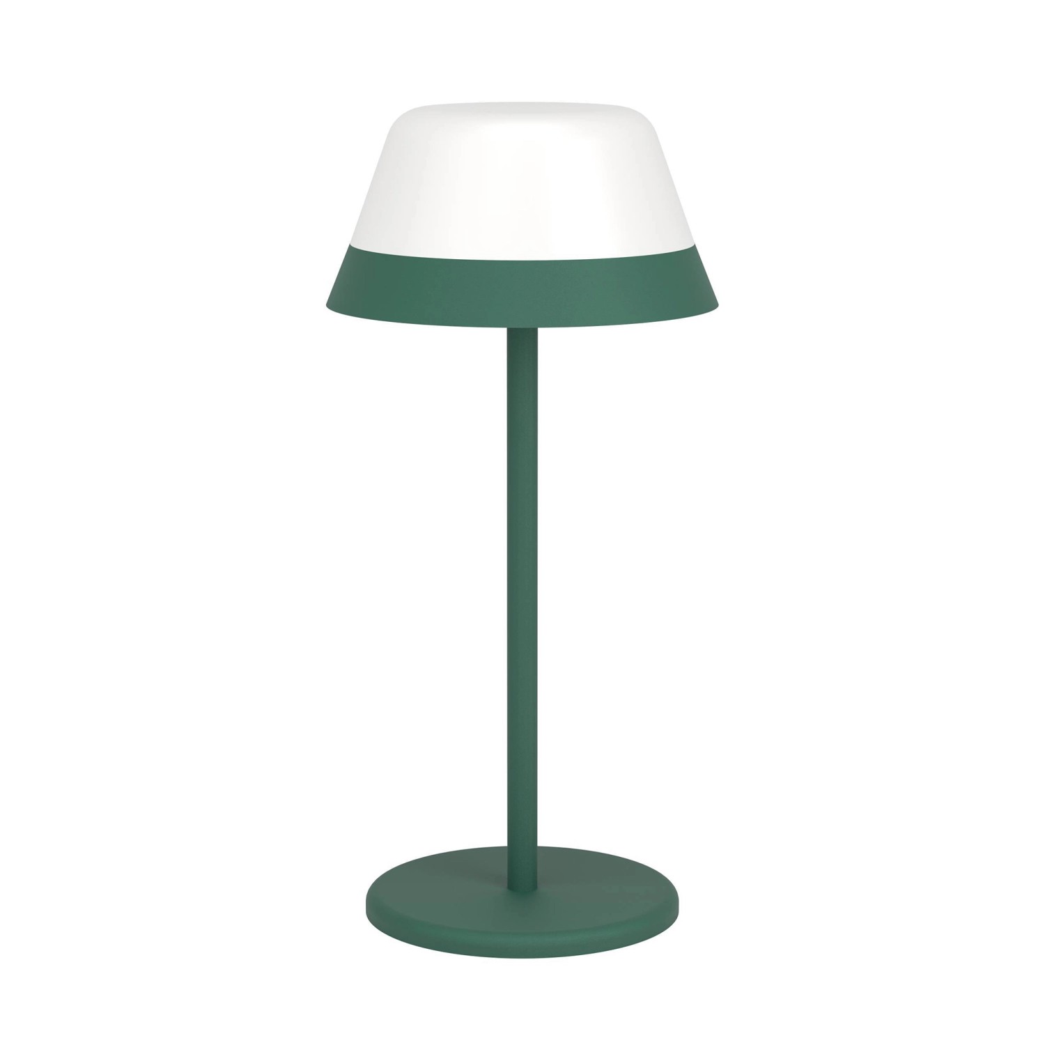 EGLO LED Außen-Tischlampe Meggiano Grün-Weiß kabellose Touch-Funkt. RGBW IP günstig online kaufen