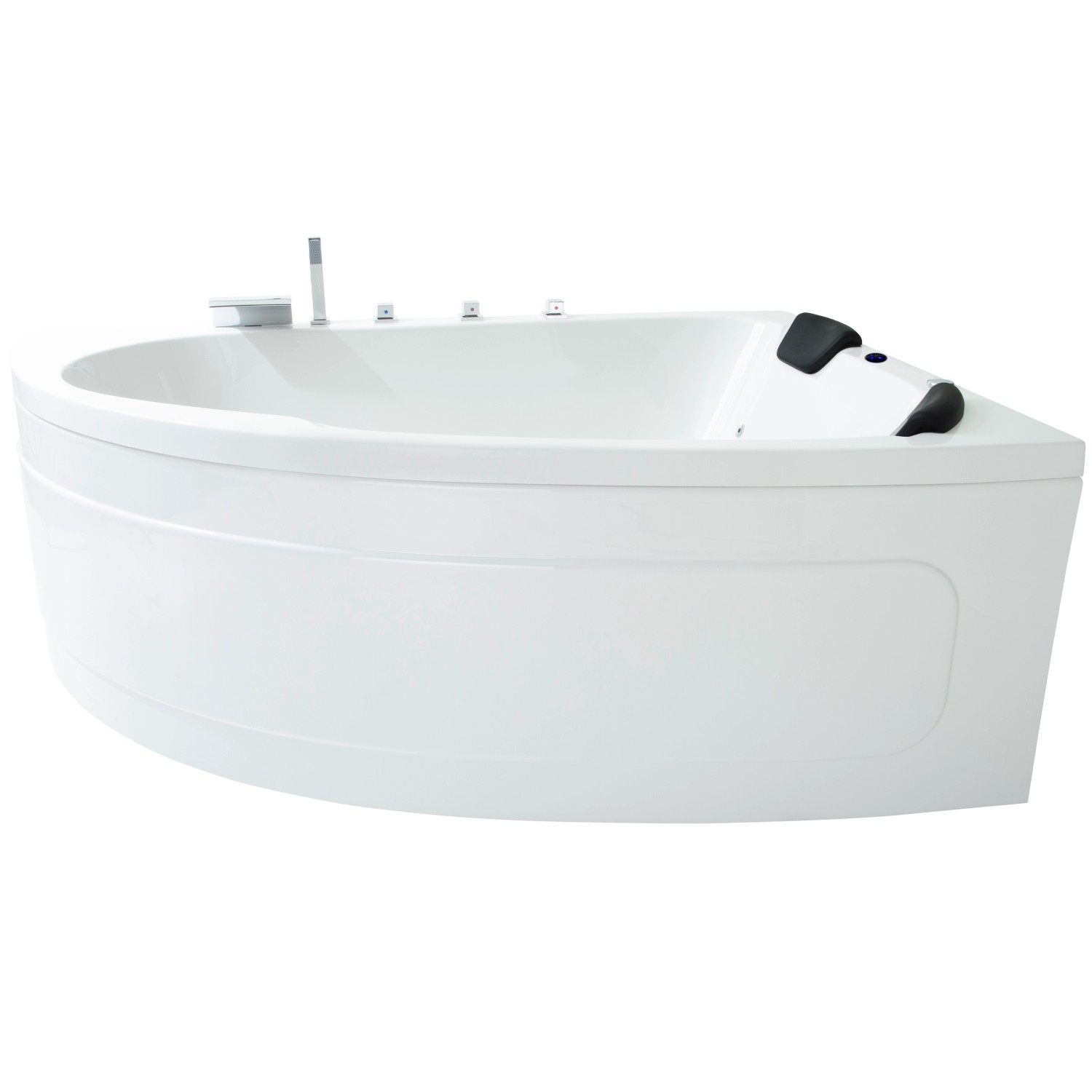 Basera® Indoor Eck-Whirlpool Badewanne ...