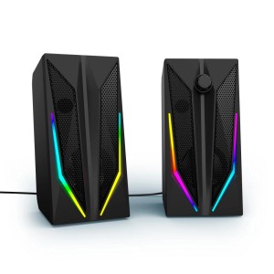 uRage 2.0 Gaming Lautsprecher BLAST-R 200 Set mit RGB Beleuchtung.
