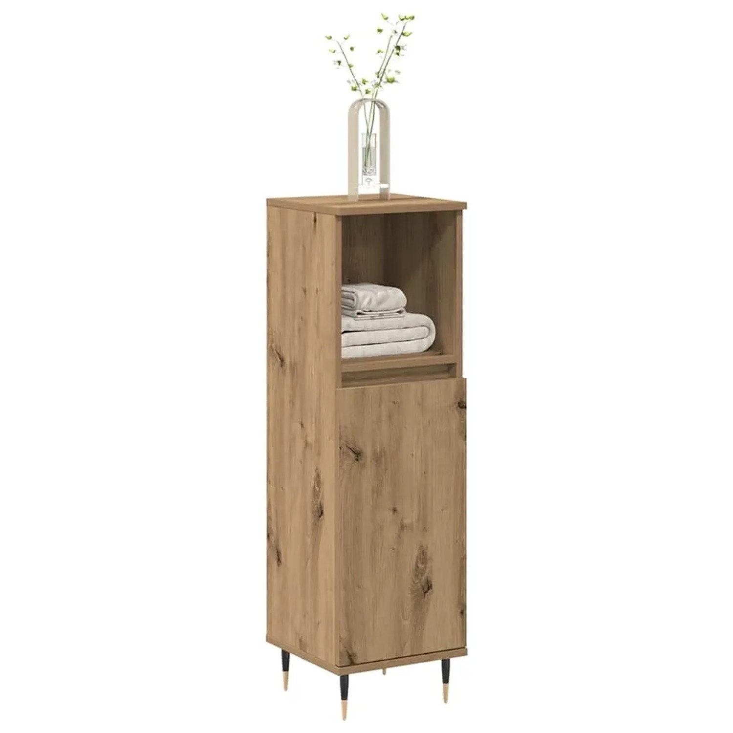 vidaXL Schuhschrank Artisan-Eiche 59x35x100,5 cm Holzwerkstoff 856994_3
