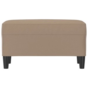 vidaXL Sitzbank Cappuccino-Braun 70x35x41 cm Kunstleder 349396