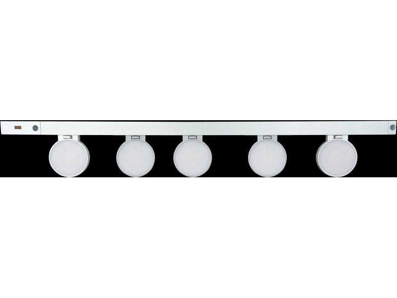 Raivo 2er Set Unterbauleuchte LED Schwarz, Silber H3659038