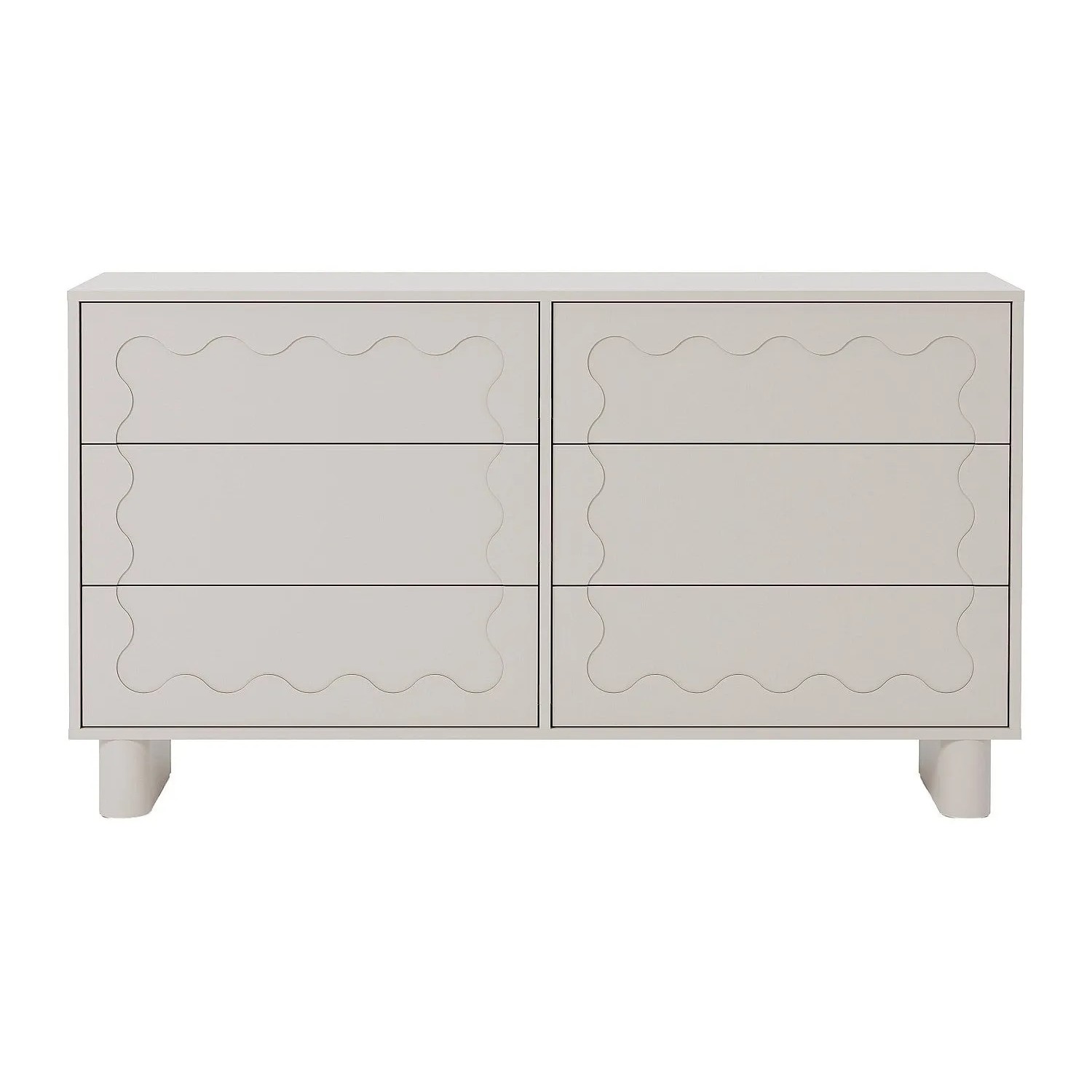 Vente-unique Kommode Aneza Beige 140 cm
